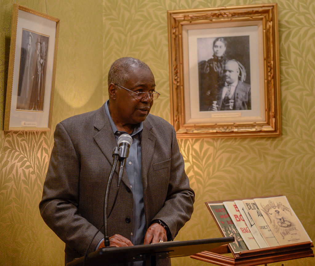 James Whitt, chairman of the Sharp End Heritage Committee